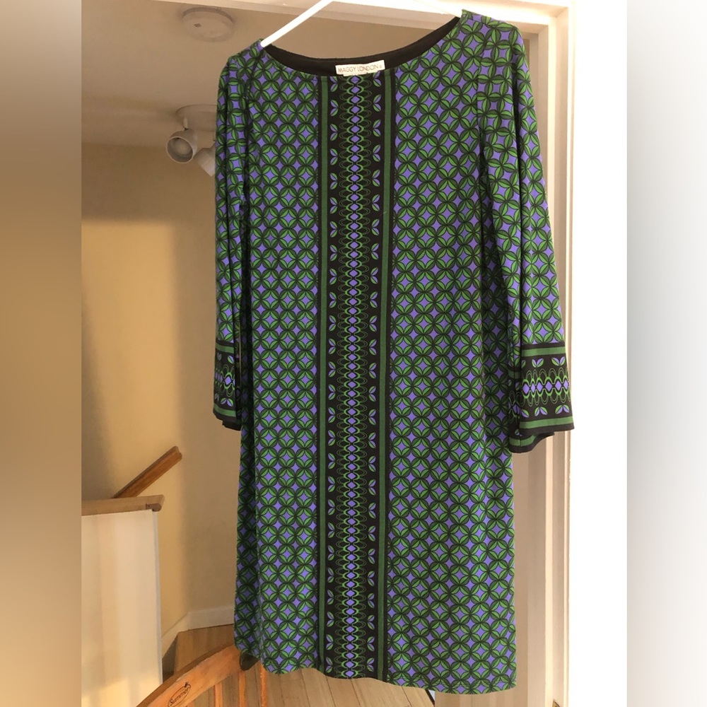 Maggy London Vintage Longsleeve Mini Dress (4)